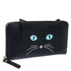 Kate Spade Cat Blue Eyed Wallet Rare